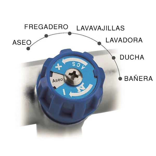 Colector Grifos Integrados Azules - Image 11