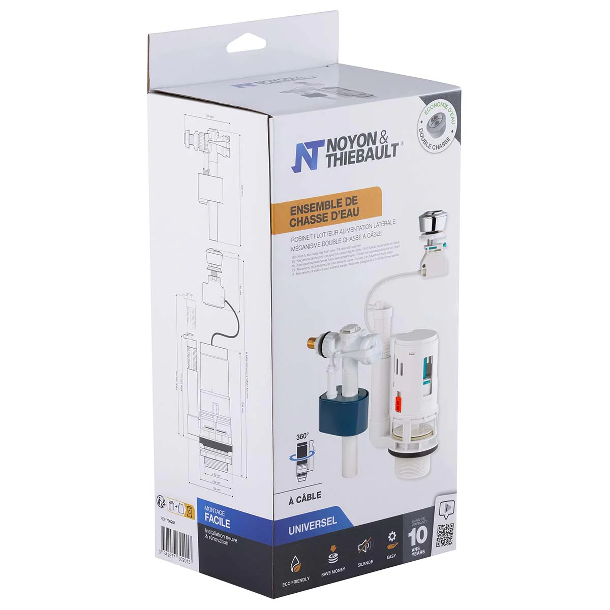 Conjunto WC mecanismo con cable + Grifo alimentación - Image 6