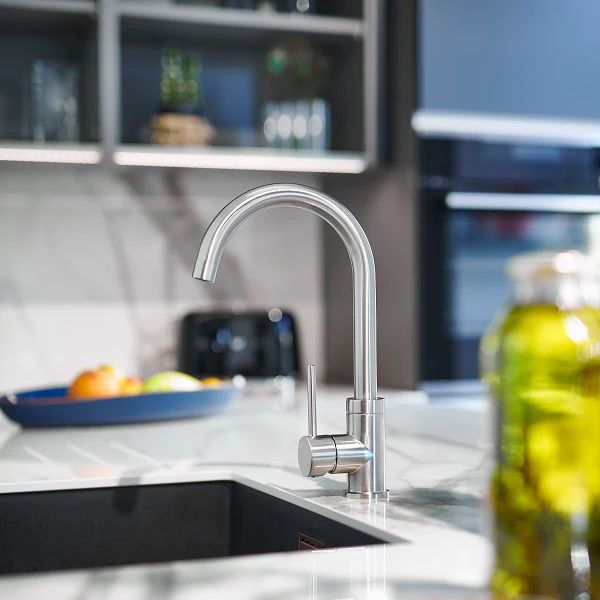 Grifo mezclador alto CORDOBA inox - Image 3