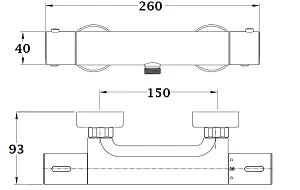 Grifo mezclador termostático LINEATHERM - Image 3