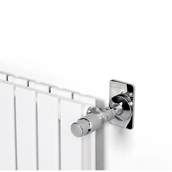 Kit completo válvula termostática para radiador cromado - Image 3