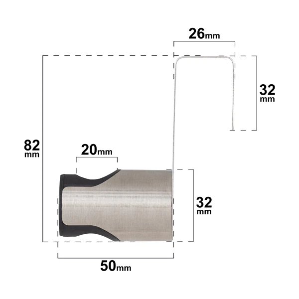Soporte ducha de mano para colgar en el depósito wc - Image 5